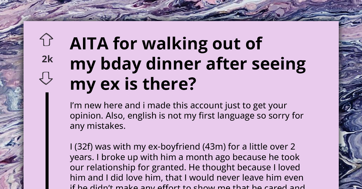Friendship Turns Sour As Woman Walks Out Of Her Birthday Dinner Because Friend Invites Her Ex