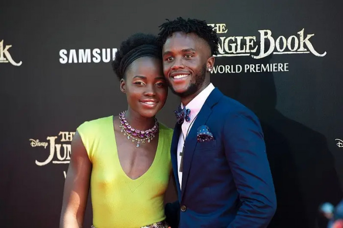 31. Lupita Nyong'o and her brother, Peter Nyong'o