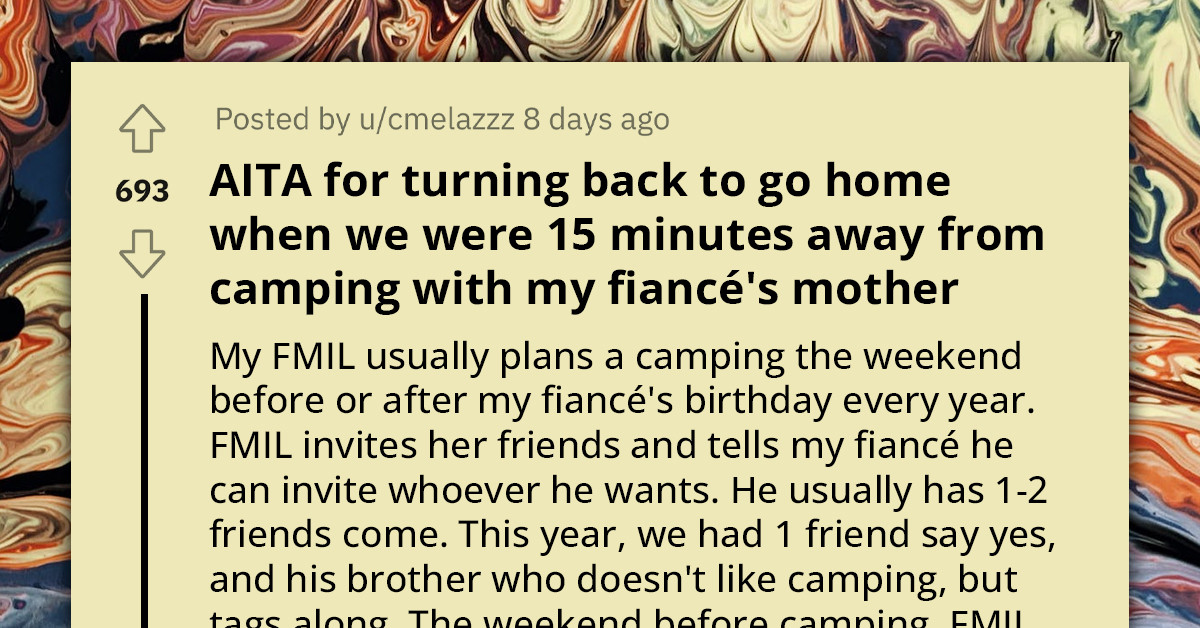 Son Realizes His Mom's Annual Birthday Camping Trips For Him Were Really For Her