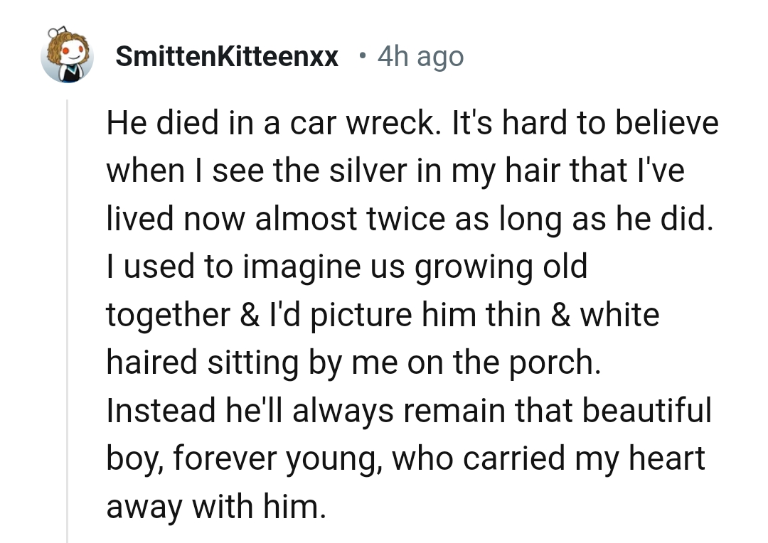 1. He died in a car crash