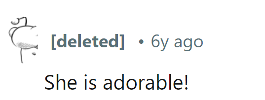 Adorable is her middle name, right after 'Queen of the Dorms'!