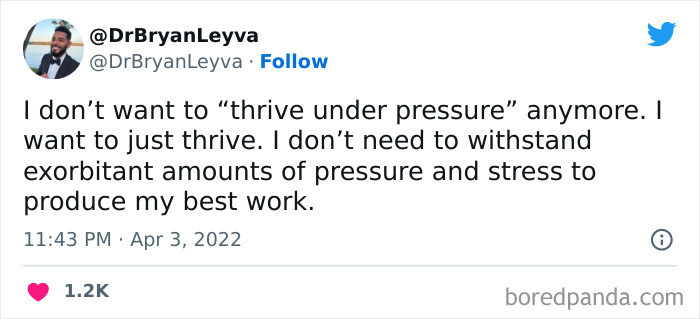 13. Well Being Ideally Should Not Be Tied To Work