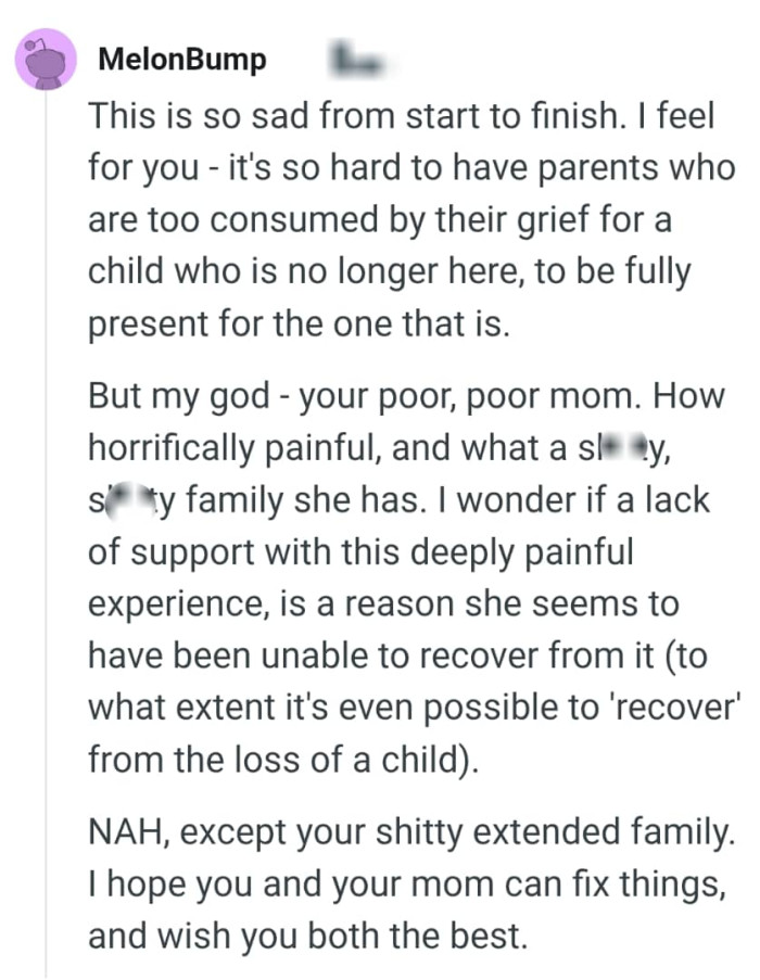 Let's head into the comments section and find out what other Redditors have to say about the story