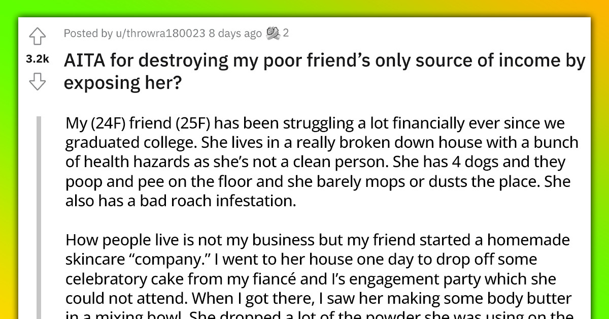 Woman Exposes The Truth About Her Friend's “Homemade Cosmetics” Business But Now Their Friend Circle Is Furious