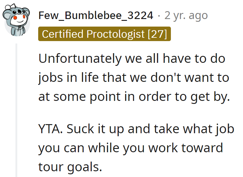 Life serves up its share of unsavory dishes. It seems they're being urged to take a bite while cooking up their dreams.