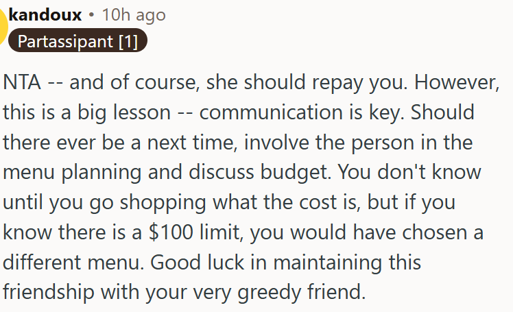 This is a big lesson for OP.