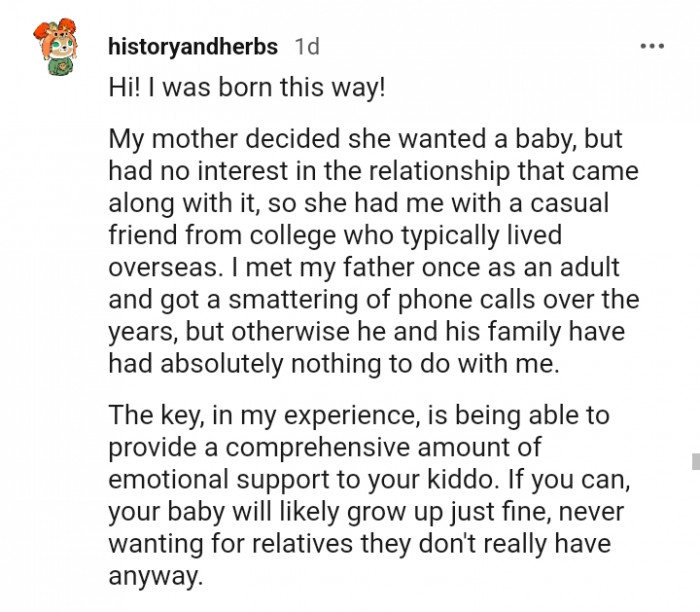 Your baby will likely grow up fine