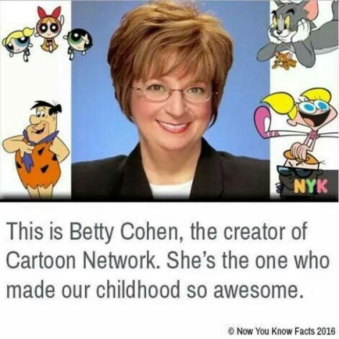 17. Thank you so much, Betty Cohen