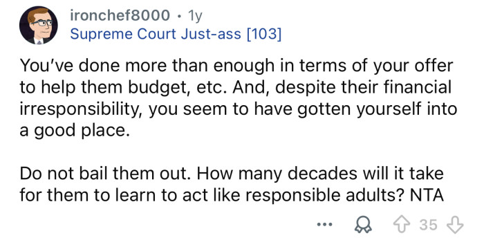 Let’s see how the Reddit community reacted.