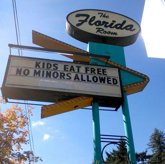 35. No minors allowed
