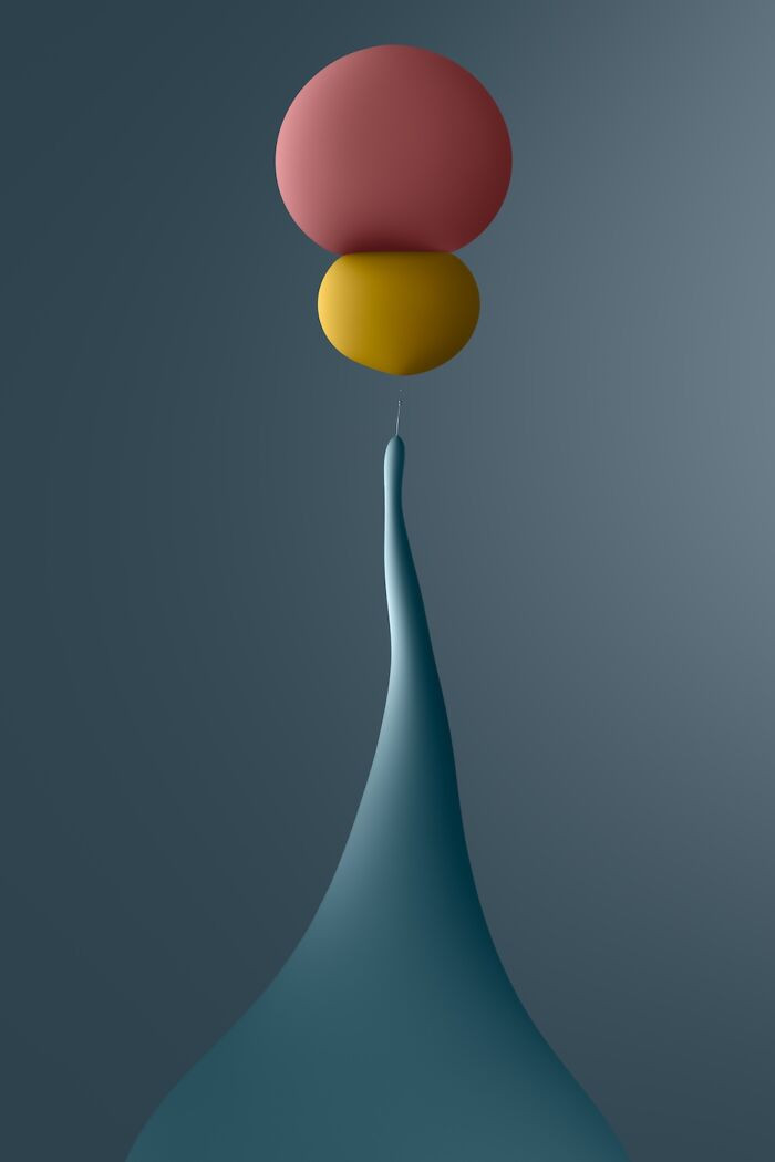 Studio Art, 3rd Place: Extended Tones #4 By Matt Vacca