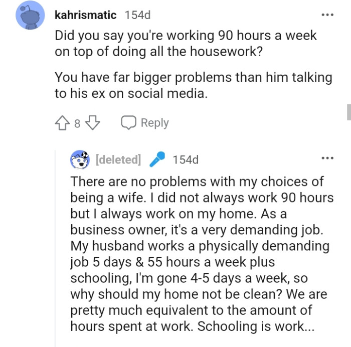 The OP Has Way Bigger Problems