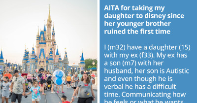 Dad Offers to Take His Daughter on a Second Trip to Disneyland After Her Autistic Half-Brother Ruined the Last One, Sparks Fiery Reaction from Ex