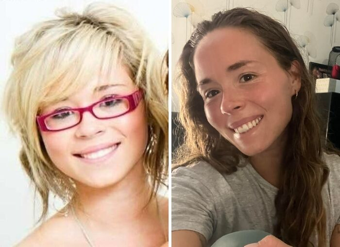 "16 Years Old vs. 30 Years Old. So Happy I Embraced My Natural Self"