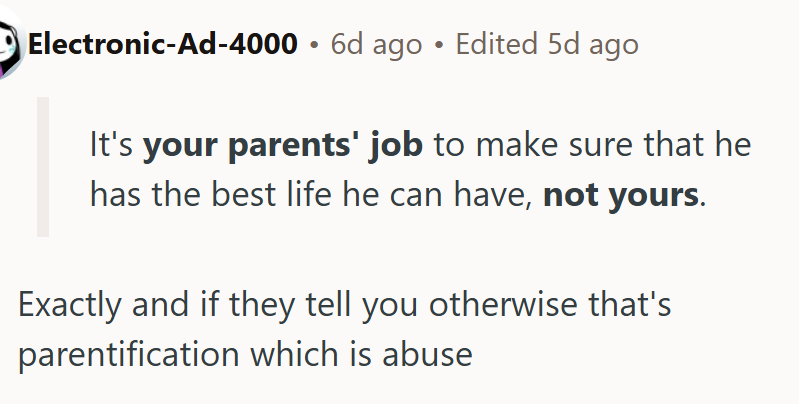 Parentification is abuse