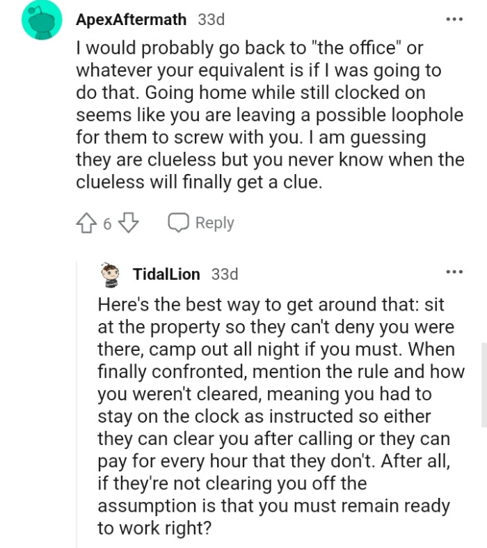 You never know when the clueless get a clue