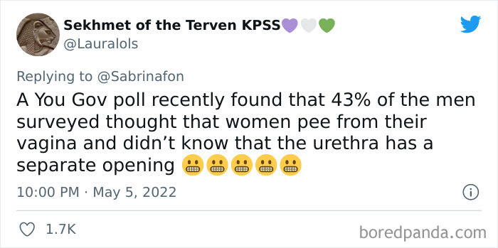 33. A good number of women think this, too