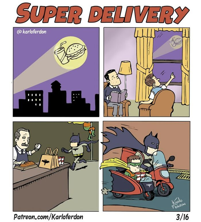 1. Batman delivery