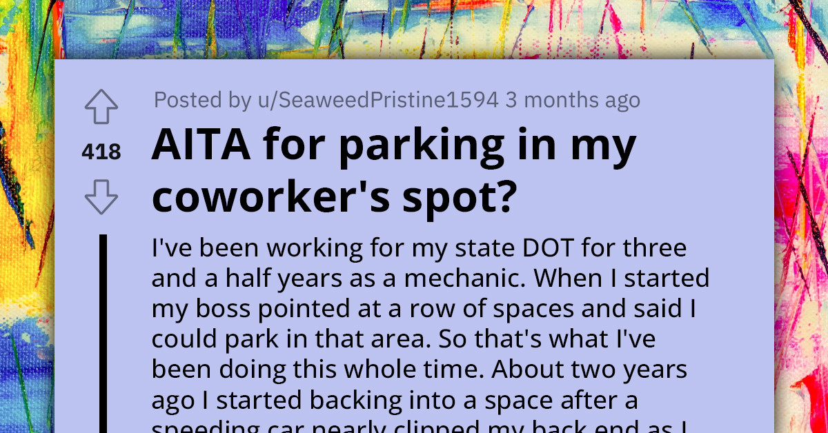 Woman Confronted By Entitled Male Coworker For Taking Parking Space He Claimed As His