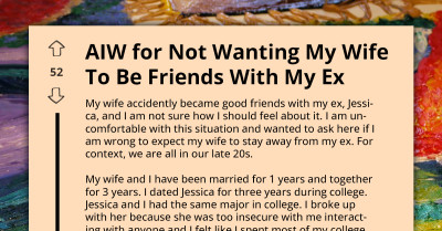 Man Shocked To Find Out His Wife Is Friends With His Insecure Ex, Seeks Advice On What To Do