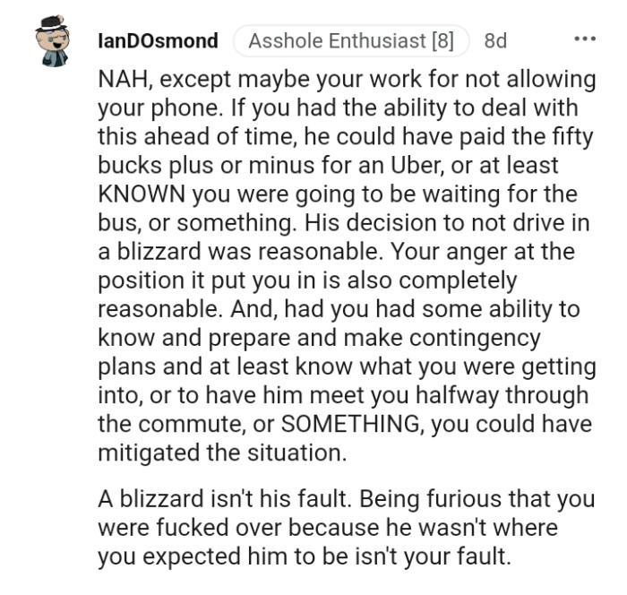 You were going to be waiting for the bus