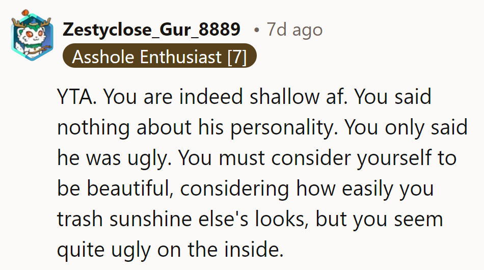 Looks like a mirror's worth more than just a glance.