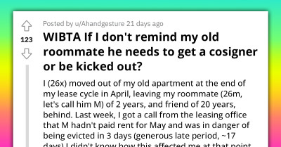 Redditor Who Is Trapped In A Lease Faces Legal Fallout After Roommate Fails To Pay Rent