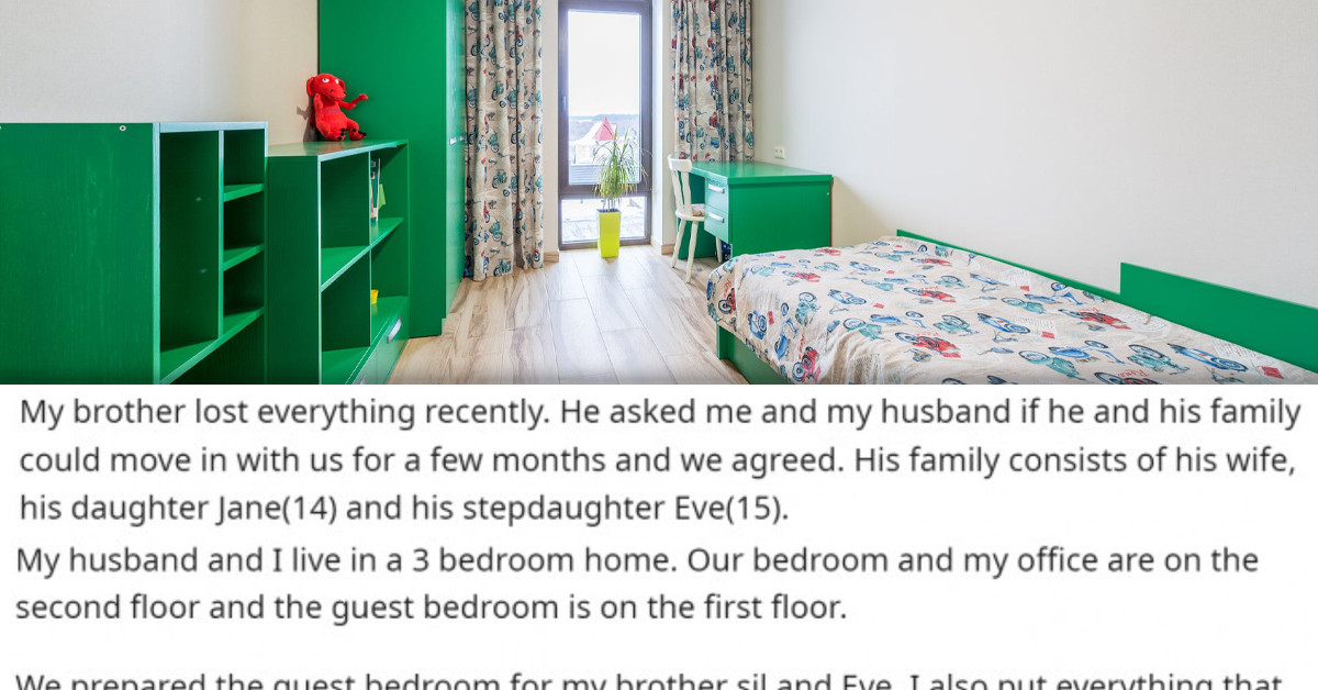 Woman Accused of Favoritism After Giving Niece Bedroom with Bathroom While Making the Other Sleep with Parents