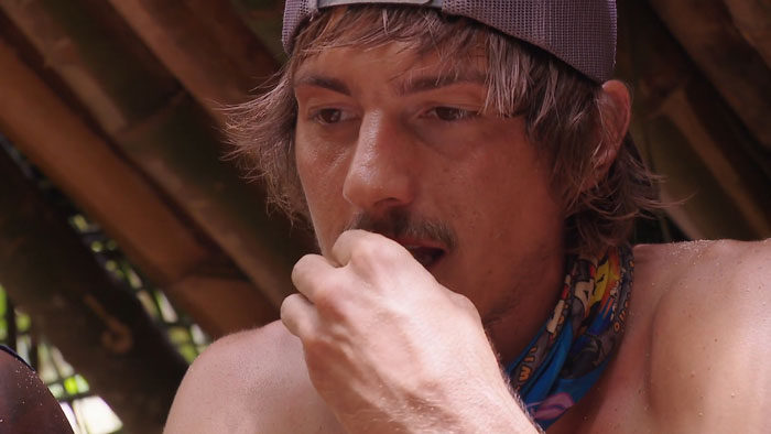 After a long time without meat, Ostwald had to eat some.