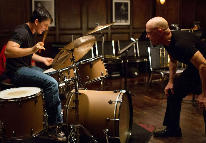 4. 'Whiplash. Ever see JK Simmons and think 