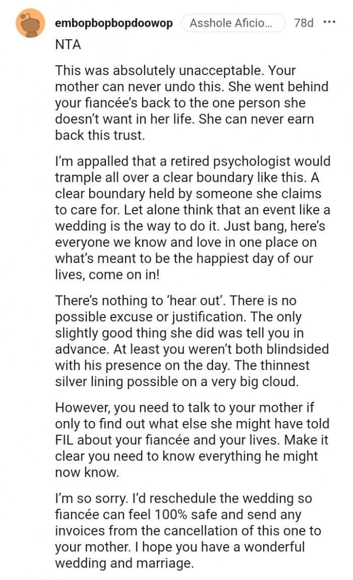 A Clear Boundary Held by Someone She Claims to Care For