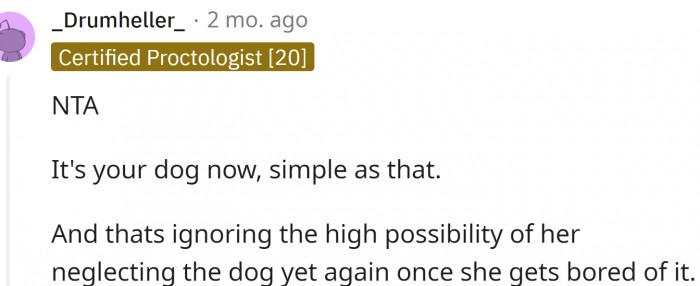 This Redditor has a point - 