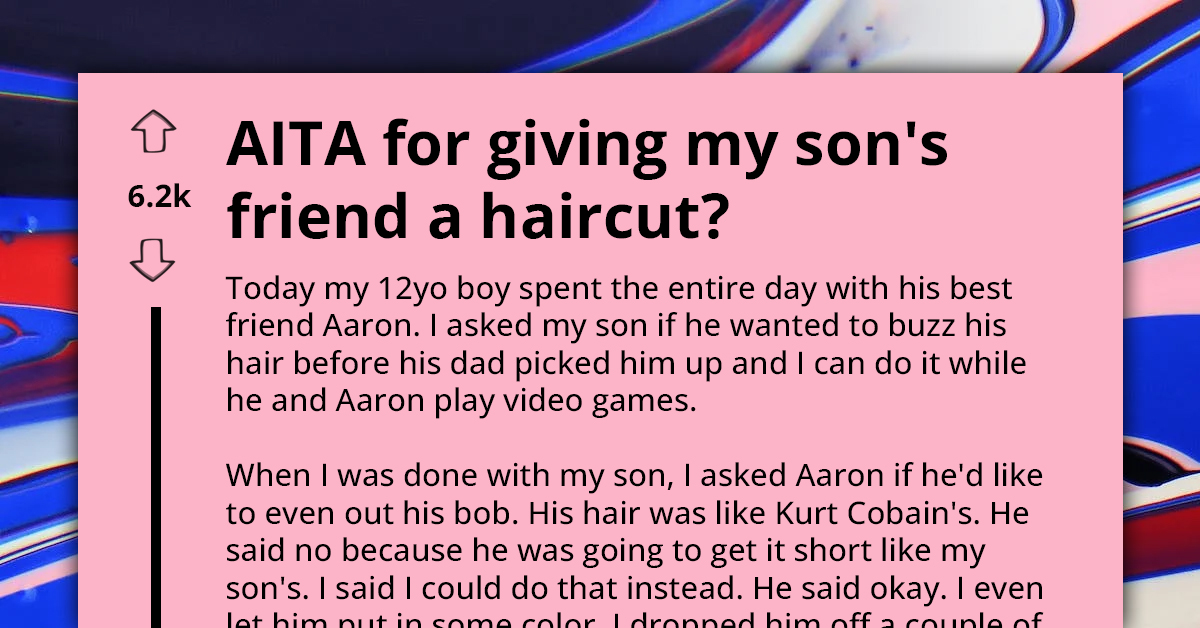 Unsuspecting Redditor Offers Son's Friend Simple Haircut, Ends Up Receiving An Unexpected Phone Call From The Boy's Parents
