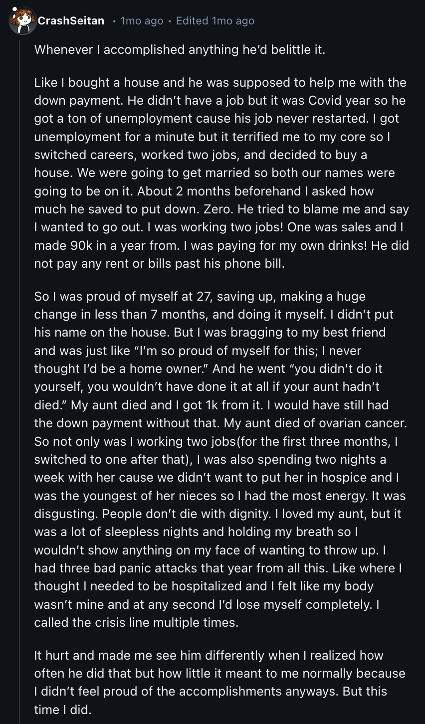 21. Never stay with someone who can be so casually cruel.