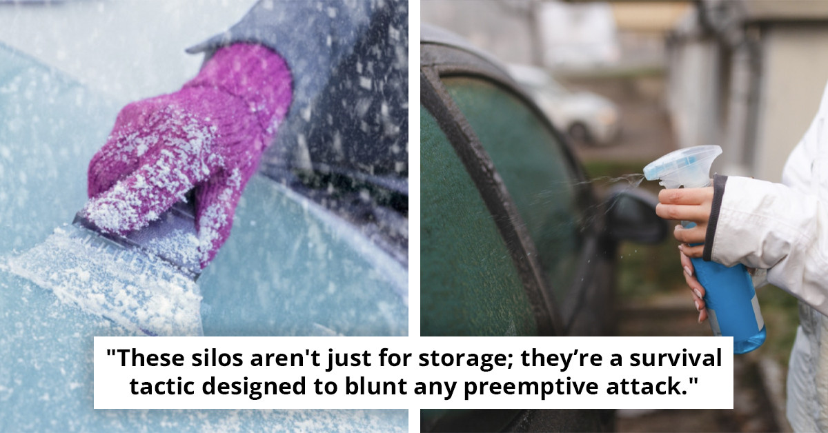 Effortless trick swiftly clears ice from your car windshield, cautioning against traditional methods