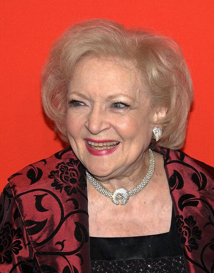 4. Betty White, we see you.