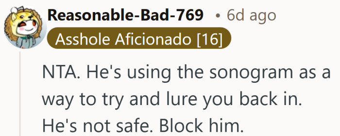 When a photo request comes with strings attached, the answer gets simple fast.