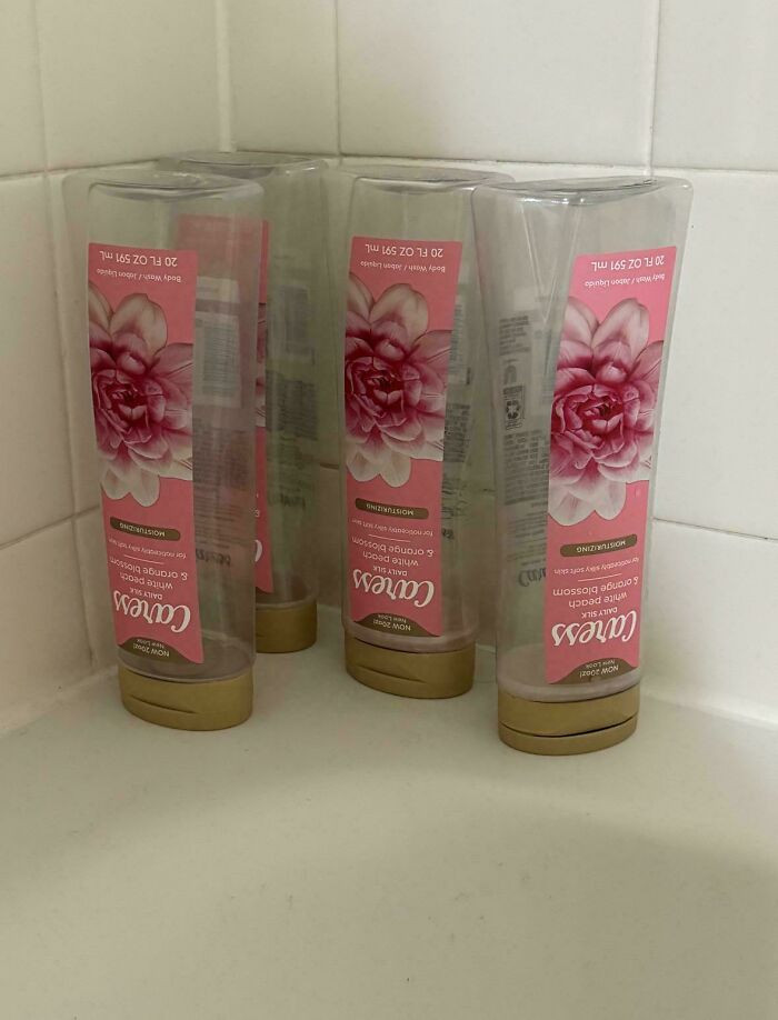 "Boyfriend Keeps A Graveyard Of Shower Gel With One Half-Squirt Left"