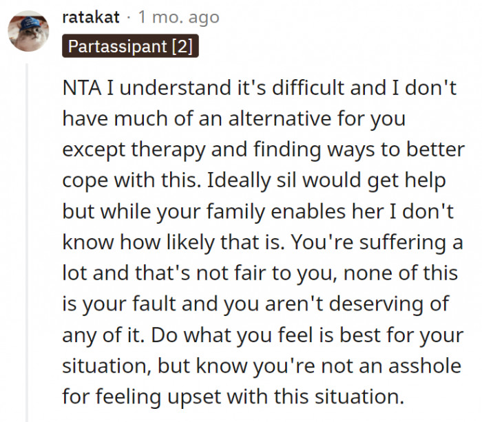 19. OP deserves a stress-free holiday, and she should do what's best for herself too