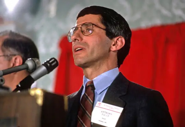 Anthony Fauci back then: