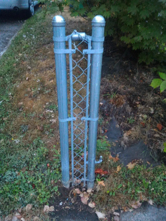 15. The Person Who Thought This Fence Was Necessary