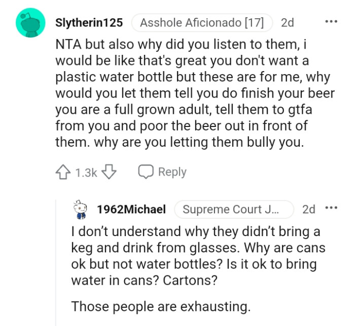 The reddit post got hundreds of comments, and here are a bunch of them below.