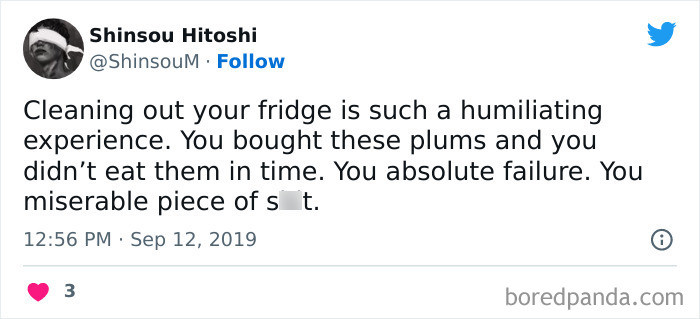 43. Cleaning out the fridge