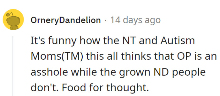 The real verdict? Grown ND folks see the bigger picture!