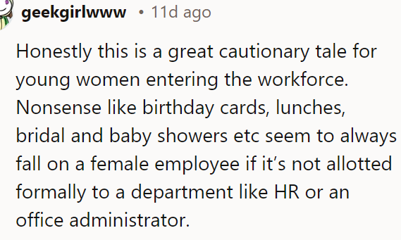 Women, don't let them take advantage of you