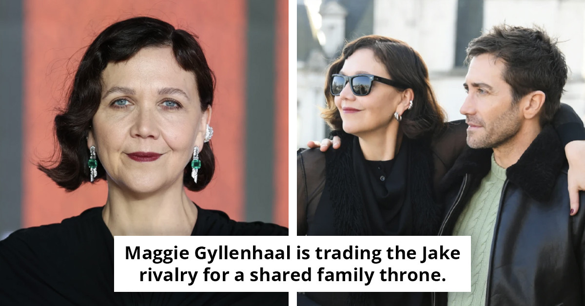 Maggie Gyllenhaal shares her feelings of 'envy' towards her younger brother Jake.