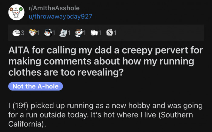 Here's the original post by Reddit user u/throwawaybday927: