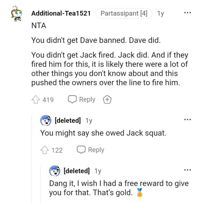 It is likely that there were many other things the OP wasn't aware of