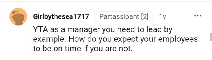 And the comments roll in...