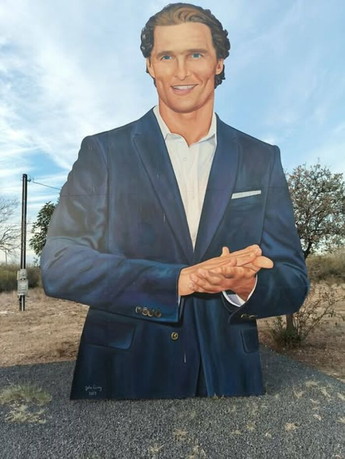 "I Love Big Cutouts! Alright Alright!"